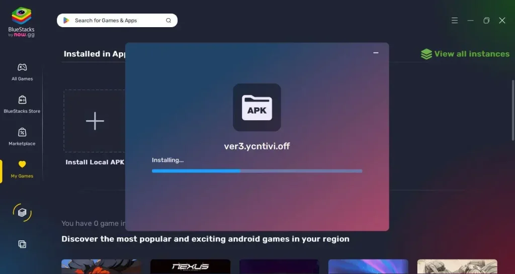 Drag And Drop The Yacine TV APK